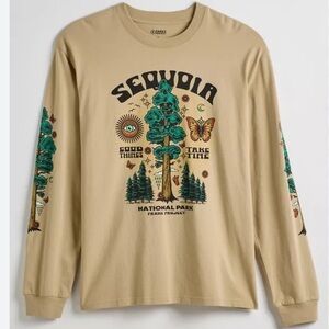 NWOT Parks Project Sequoia National Park Good Things Long Sleeve Tee Size Medium